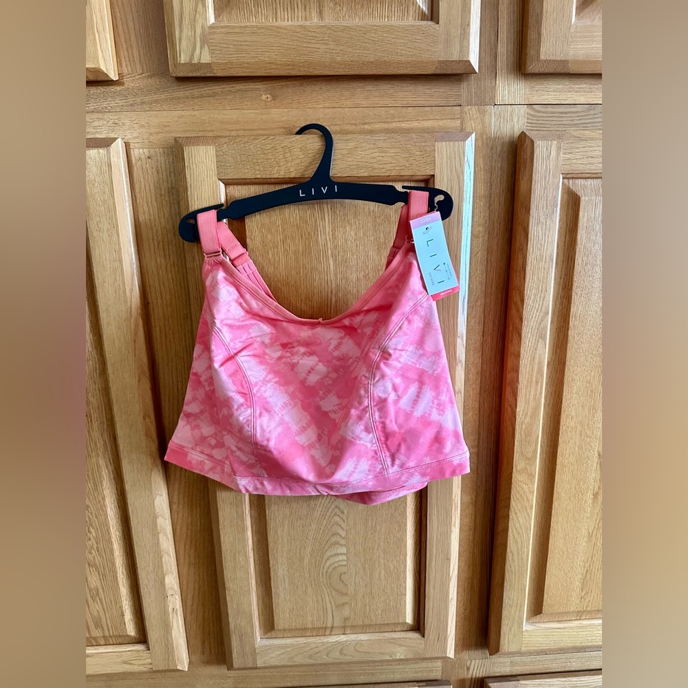 LIVI no wire low impact wicking sports bra